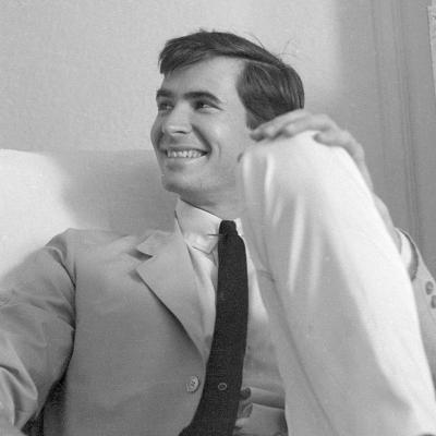 5 Md 11 61052203 Antony Perkins Filmfestival Cannes 1961 Clean